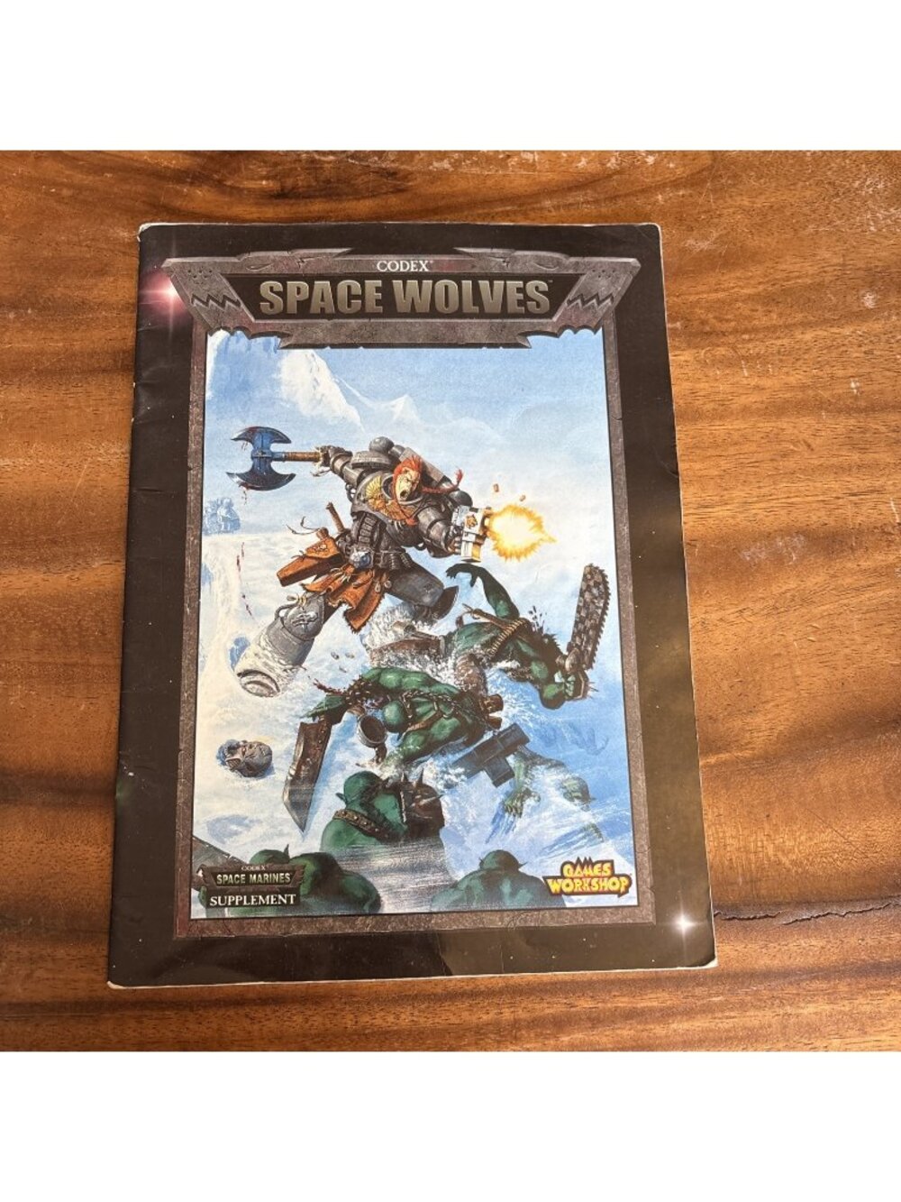 Codex Space Wolves Supplement Games Workshop Soft Cover Book
